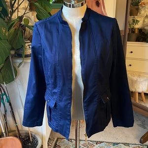 Charter Club navy blue jacket